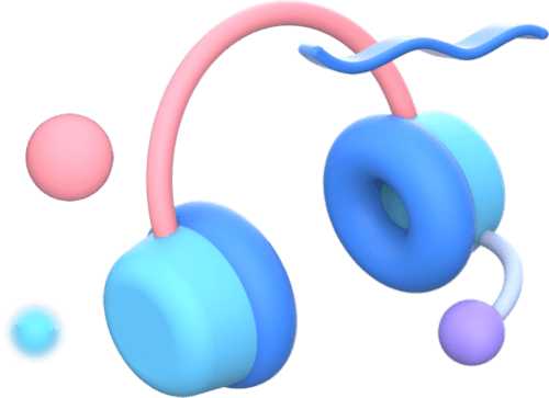 Blue Clockwork Headphones - Roblox